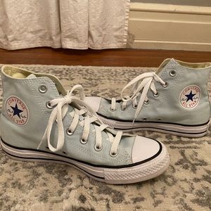 Converse High Tops Baby Blue